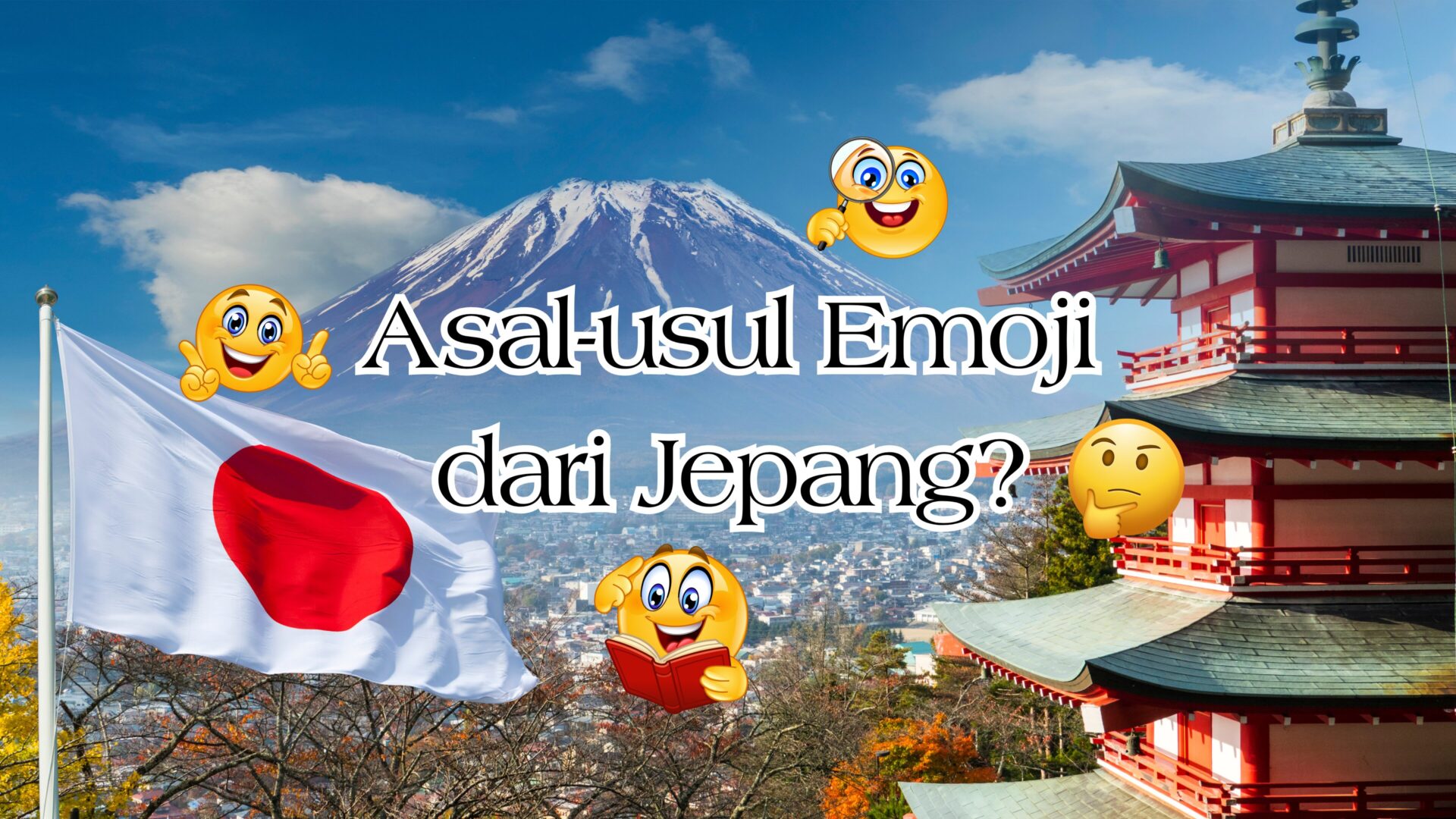 Asal-usul Emoji Ternyata dari Jepang!